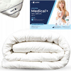 Kołdra zimowa 140x200 antyalergiczna medical DUO ciepła na zimę gruba kołderka, silikonowane wypełnienie, pranie w