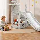 Zjeżdżalnia Wolnostojąca Dziecięca Ślizgawka z Drabinką dla Dzieci Domowa wiek 12 m+