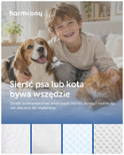 Ochraniacz na materac 200x200 wodoodporny podkład pokrowiec nakładka mata antybakteryjny, antygrzybiczny, chłodzący, do