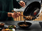 Patelnia TEFAL Nordica 20 cm stal indukcja powłoka ceramiczna naczynie do smażenia, na gaz i kuchnię elektryczną, do