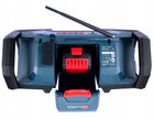 RADIO BUDOWLANE GPB 18V-2 C BOSCH Bluetooth głośnik warsztatowy 18 V, do garażu i na plac budowy, zasilanie