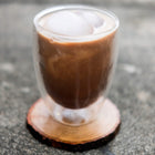 6x SZKLANKA TERMICZNA DO KAWY LATTE HERBATY Z PODWÓJNYM DNEM 350ml PREZENT 350 ml bezbarwny