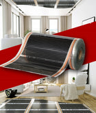 FOLIA MATA GRZEWCZA 140W / m2 50cm szer TERMOFOL elektryczne 1 m 50 cm 140 W/m²