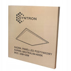 Panel LED oprawa rastrowa 60X60cm kaseton 60W CCD plafon kwadratowy biały do wnętrz, zintegrowane źródło światła