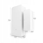 Sonoff DW2 Inteligentny Czujnik Sensor Otwarcia Drzwi i Okien WiFi eWeLink kontaktron do monitorowania wejść, zasilanie