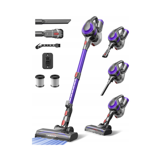 Odkurzacz laresar V10 Lite Pionowy Bezprzewodowy Bezworkowy 38kPa hepa x2 2.59 kg