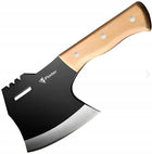 Nóż szefa ostry tasak japan toporek solidny duży ciężki 26cm 3460 siekacz kuchenny do mięsa, stalowe ostrze, drewniana