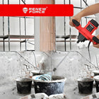 MIESZADŁO DO KLEJU BETONU FARB ELEKTRYCZNE 2800W + 2x MIESZALNIK PRZEDŁUŻKA mieszarka, zaprawa i gładź, M14, 6 biegów
