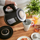 Czajnik elektryczny tefal 2400 w 1 l Mały Mocny KI533811 czarny tworzywo sztuczne