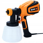 Pistolet agregat malarski do malowania ścian 700W 4 dysz 1200 ML duży SET natryskowy do farb, elektryczny, do wnętrz i