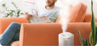 Nawilżacz Powietrza Dyfuzor Ultradźwiękowy jonizator Aromaterapia cichy 3.5 nawilżacz ultradźwiękowy 18 w biały