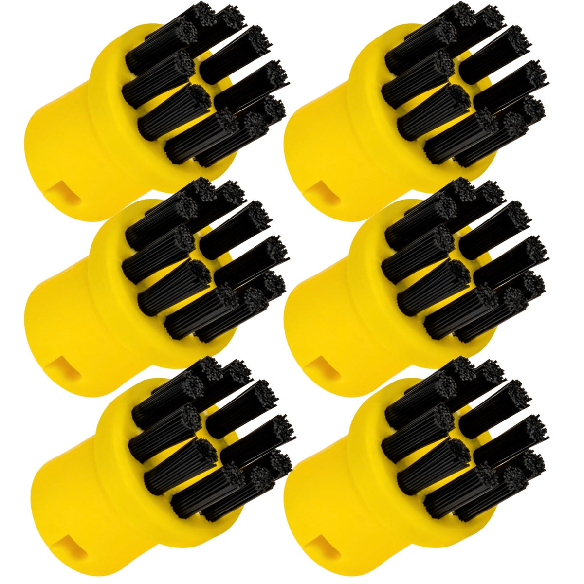 6x szczotki końcówki do parownicy karcher SC5 SC4 SC3 SC2 SC1 duży zestaw akcesoria do czyszczenia parą, zamienne