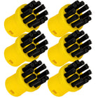 6x szczotki końcówki do parownicy karcher SC5 SC4 SC3 SC2 SC1 duży zestaw akcesoria do czyszczenia parą, zamienne