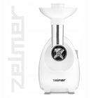 Maszynka do mielenia mięsa cicha zelmer + szatkownica 1900W 2,5 kg/min nominalna biały