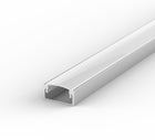 Profil aluminiowy LED Taśma LED Natynkowy Wpuszczany klosz mleczny 2 metry listwa oświetleniowa, kanał montażowy