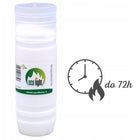 Wkłady do zniczy parafinowe Eco Light 3 72h 17 cm Zestaw 20 sztuk do lampionu nagrobnego, na grób, do kapliczki