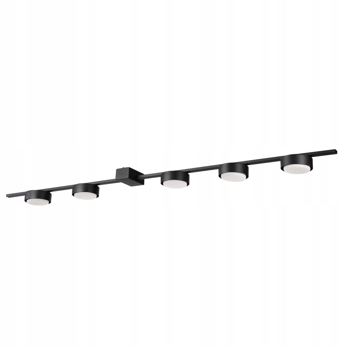 Lampa sufitowa ŻYRANDOL wisząca kinkiet 5x GX53 LOFT NOWOCZESNA oprawa metalowa czarna 5-punktowa do salonu i jadalni