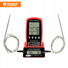 Termometr Kuchenny Cyfrowy do Mięsa Steków Żywności 2x LCD + 2x Sonda XL elektroniczny, gotowanie, pieczenie, olej