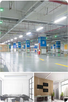 Lampa LED sufitowa robocza przemysłowa listwa oprawa liniowa 120cm 4500K do garażu warsztatu magazynu, biała aluminiowa