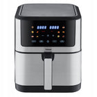 Frytkownica beztłuszowa AIR fryer voksar K11 XXL 8l 12w1 1800W + przepisy beztłuszczowa srebrny/szary