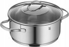 Zestaw garnków z pokrywkami WMF Provence Plus 9 el. indukcja gaz stalowe komplet naczyń do piekarnika, kuchenki