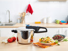 Szybkowar TEFAL Secure Trendy Pressure 8L INDUKCJA garnek ciśnieniowy, srebrny, do mycia w zmywarce