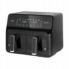 Frytkownica beztłuszczowa XXL 8l 2700W dwukomorowa Teesa AIR fryer dual POT czarny