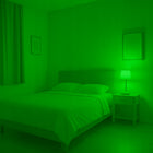 Żarówka LED RGB 10W E27 A60 + pilot 935lm Kolorowa Ściemnialna lampka wielobarwna zdalnie sterowana do oświetlenia