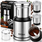 Młynek do mielenia kawy orzechów przypraw grinder elektryczny 300W ostrza 75 g 300 w metal