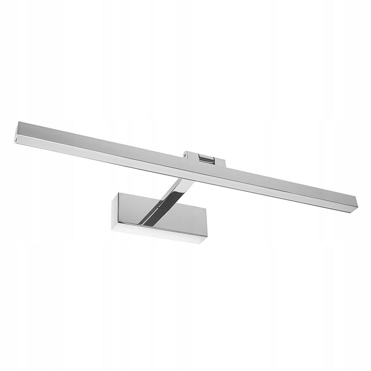 KINKIET LED ŁAZIENKOWY NAD LUSTRO LAMPA 14W 60cm w kolorze CHROM oprawa ścienna srebrna metalowa, oświetlenie strefy