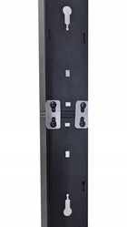 Lampa LED Liniowa Neo Line 190cm 2m 60W 4500K czarna wisząca biuro oprawa sufitowa metalowa z wbudowanym źródłem