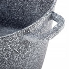 Garnek tradycyjny granitowy aluminiowy kociołek na GAZ indukcja ofenbach 24 cm, 6,2 l, z pokrywą, do piekarnika
