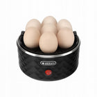 Jajowar do gotowania jajek miarka eldom EM101C automat do 7 Jaj EggCooker 380 w czarny tworzywo sztuczne