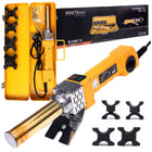 ZGRZEWARKA DO RUR TRZPIENIOWA PP PCV 1950W 230V WALIZKA + MATRYCE 16-32mm spawarka do tworzyw sztucznych, instalacje