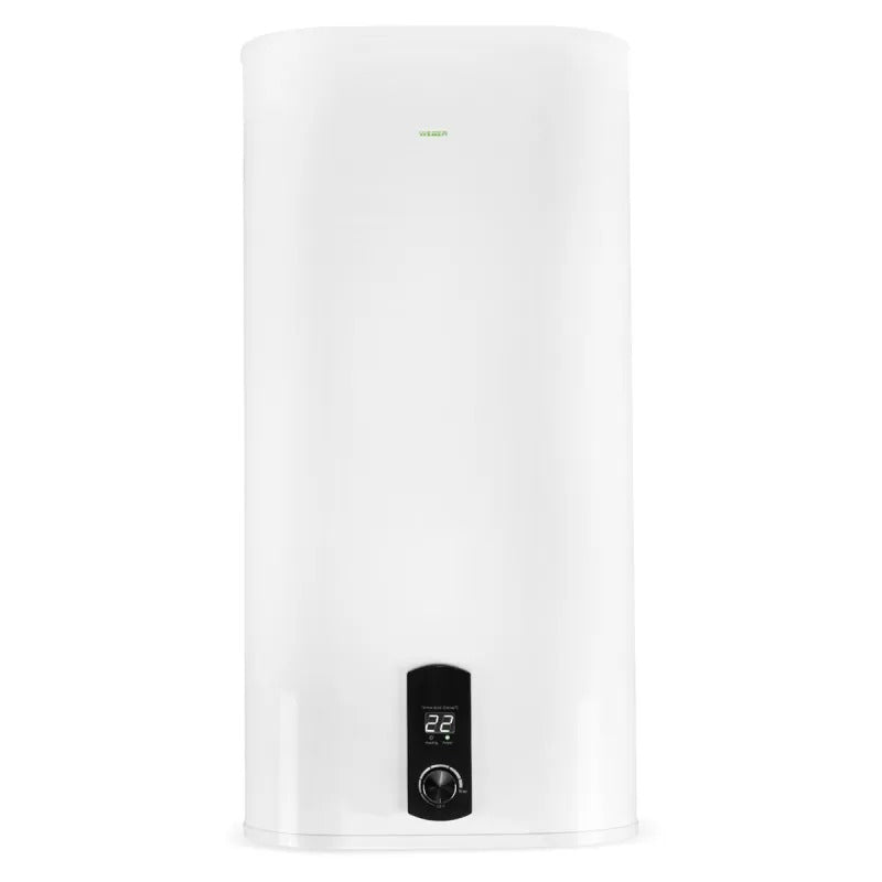 Bojler elektryczny podgrzewacz wody emaliowany 80l 2 kW, pionowy PŁASKI pojemnościowy 80 l grzałki