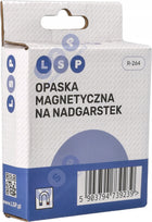 Opaska Magnetyczna Na Nadgarstek Siatkowa Miękka Poręczna Elastyczna Rzep uchwyt na wkręty, gwoździe i śruby, 5