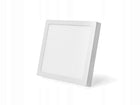 Panel plafon LED natynkowy sufitowy 18W kwadrat CCD oprawa oświetleniowa biała 20,5 x 20,5 cm ze zintegrowanym źródłem