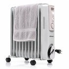 Czeski Grzejnik olejowy Riwall 2500W biały NA GĘSTY OLEJ OLEJAK 13-ŻEBEREK 550 mm 520 mm grzewcza