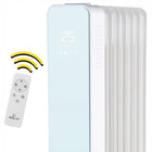 Grzejnik olejowy elektryczny Mission Air OSLO biały 1500W biały WIFI TIMER 120 mm 630 mm grzewcza