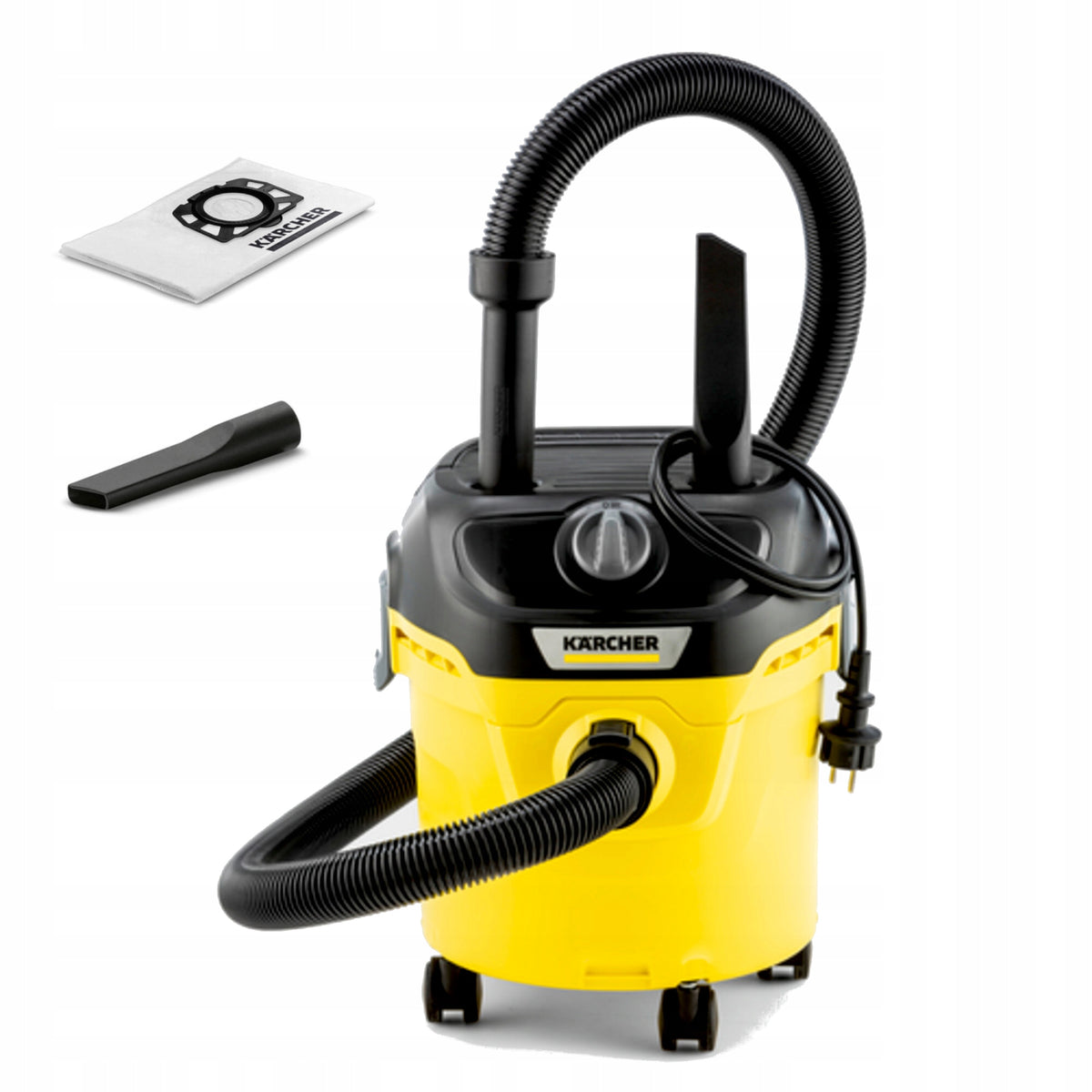 Odkurzacz przemysłowy Karcher K WD 1 w V-12/2/18 1.628-401.0 12l 1000W ny, ściąga wodę, maly