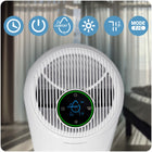 Osuszacz powietrza pochłaniacz wilgoci 60W cichy 34dB timer LED Berdsen 64 w