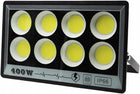 Halogen 400W lampa do garażu ogrodu na elewacje 200W IP66 na lata diody COB naświetlacz LED 40000 lm zimna biel 6000K