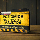 Prezent na 18 20 30 40 50 urodziny poziomica majstra zabawny prezent stojak alkoholowy, ramka z życzeniami, gadżet z
