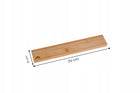 Bambusowa listwa magnetyczna na noże uchwyt wieszak mocny magnes 34 cm Organizer kuchenny do bezinwazyjnego montażu