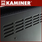 Grzejnik Elektryczny Szklany Kaminer 2500W WiFi + Pilot Czarny Wydajny 850 mm 410 mm grzewcza