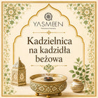 Kadzielnica na kadzidła beżowa Yasmeen podstawka do kadzidełek, stojak do palenia, dekoracja do wnętrz, 8 cm