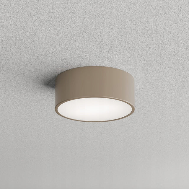 Lampa sufitowa Plafon cleo 200 Beżowy 20 cm okrągła oprawa oświetleniowa na żarówkę E27, bez źródła światła