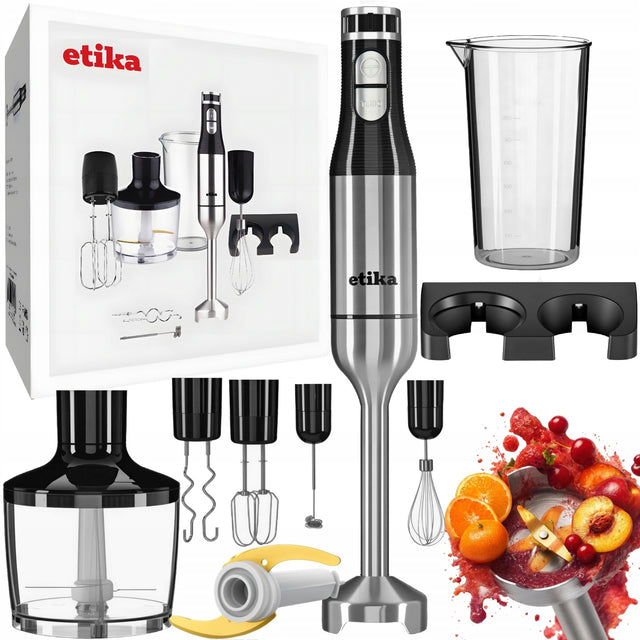 Blender ręczny wielofunkcyjny mikser mocny silnik ostrze tytanowe 1600W