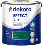 Dekoral effect 3W1 plamoodporna zielony butelkowy 49 2.5l farba dekoracyjna do ścian