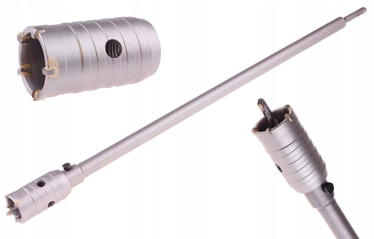 OTWORNICA DO BETONU 40 mm Z ADAPTEREM SDS plus 600 mm FREZ KORONKA ADAPTER wiertło koronowe do cegieł i bloczków